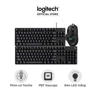 Combo Bàn phím Gaming Logitech G413 SE (TKL) và Chuột gaming Logitech G502 Hero