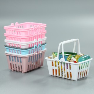 Giỏ đi siêu thị mini đồ chơi nhà búp bê