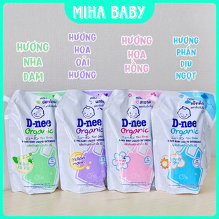 NƯỚC GIẶT DNEE cho bé sơ sinh dạng túi 550ml/ 1L4 hàng nội địa Thái Lan an toàn cho bé