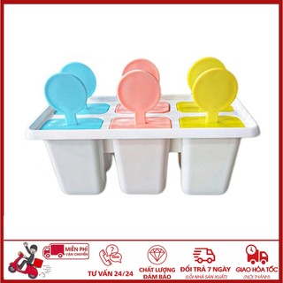 ⛔GIADUNGGIAHAN⛔ Bộ 6 khuôn làm kem