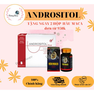 Andrositol plus hỗ trợ sinh sản nam giới hộp 14 gói