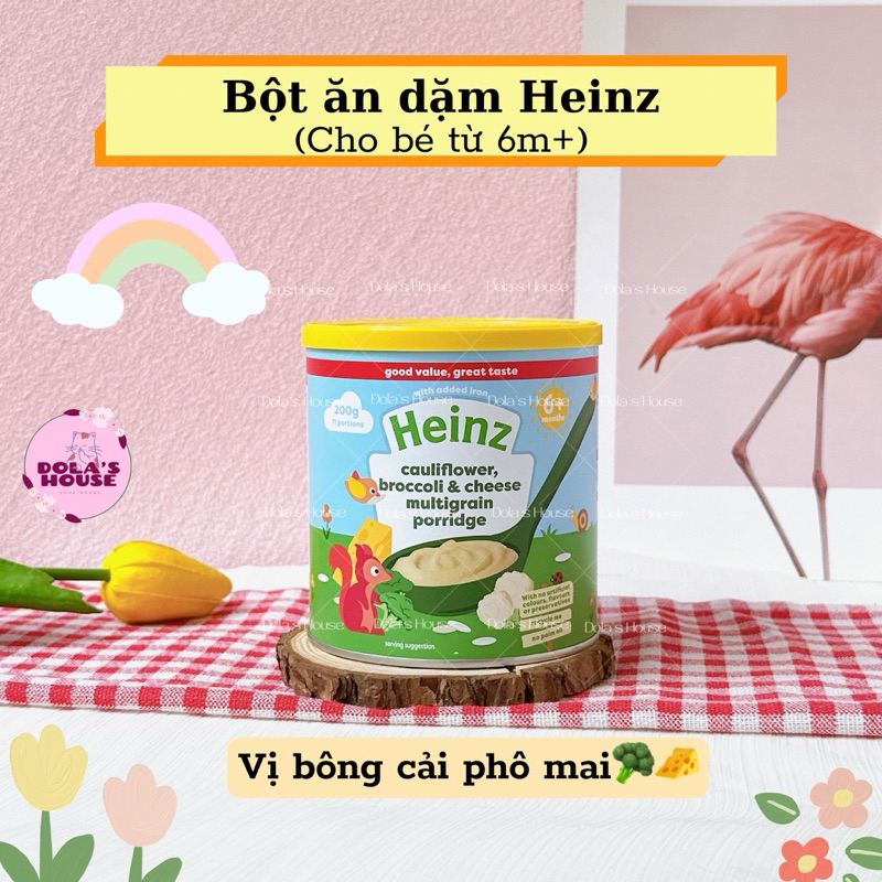 BỘT ĂN DẶM HEINZ UK MẪU MỚI