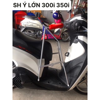 (Freeship) Ghế ngồi xe SH Nam , SH lớn , SH ý , SH Mode , SH 150i , SH 300i cho bé ,ghế ga xếp sắt sơn tĩnh điện gấp gọn