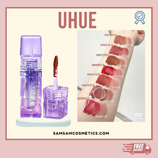Hoả tốc son bóng uhue fuyuan mirror lip glaze water glossy lipstick