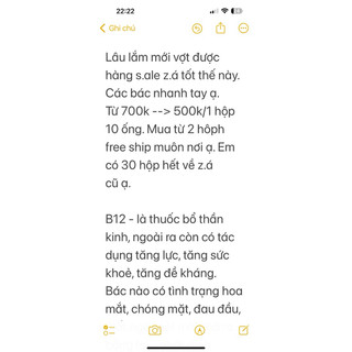 Hàng Đức đủ bill VITASPRINT