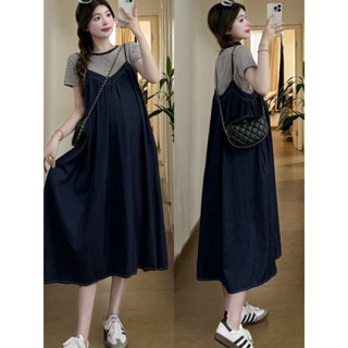 Set yếm bầu 2 chi tiết áo cotton và yếm, đầm bầu váy bầu dáng dài công sở hàng thiết kế siêu xinh, đi làm, đi chơi...