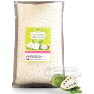 Trân châu giòn ăn liền 3Q Chia 500gam dùng thử (Trắng, đen, măng cụt, mãng cầu, dâu..)
