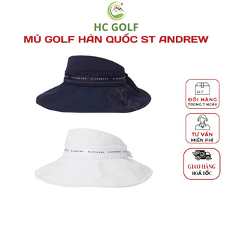 Mũ Golf Vành Rộng ST ANDREW Chất Liệu Thoáng Khí Vành Rộng Chống Nắng Và Thấm Hút Mồ Hôi - HC GOLF