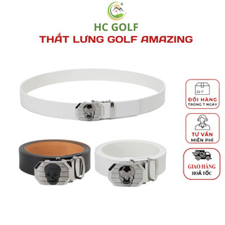 Thắt Lưng Golf AMAZING Hàn Quốc - Chất Liệu Da Cao Cấp, Kích Thước Dễ Điều Chỉnh - HC GOLF