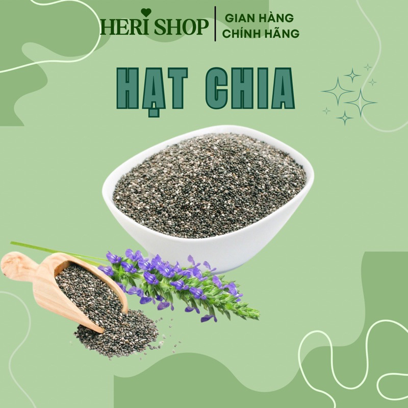 8g/ túi - Hạt Chia Tím - Heri Shop 0106