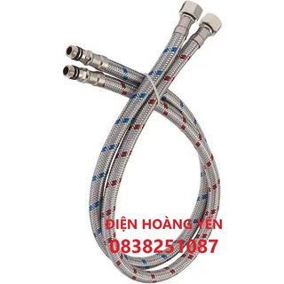 2 Dây cấp nước vòi nóng lạnh 50cm 60cm