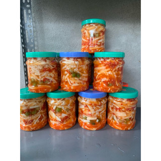 Măng ớt ngâm mắc mật tỏi ớt