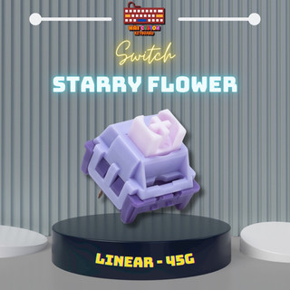 Switch starry flower | switch linear | công tắc bàn phím cơ