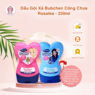 Sữa tắm dầu gội 2in1 Elsa cho bé hiệu Bubchen 230ml Đức