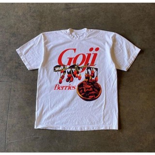 Áo Thun In Hình Trái Kỷ Tử GOJI Form Rộng, Baby Tee Cotton Mềm Mịn Phong Cách Mỹ, Hàn Quốc