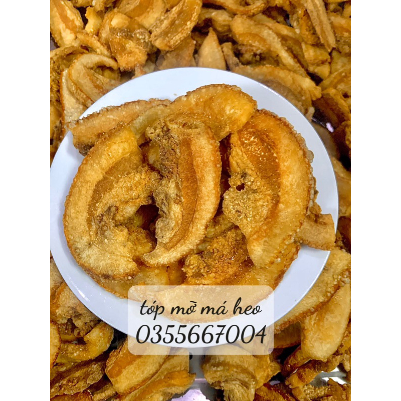 100gr tóp mỡ má heo