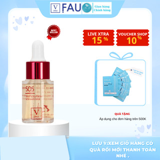 Tinh chất hỗ trợ giảm đỏ, phục hồi da-[FAU SOS Ampoule]- chai 10ml - Thi Lê Beauty