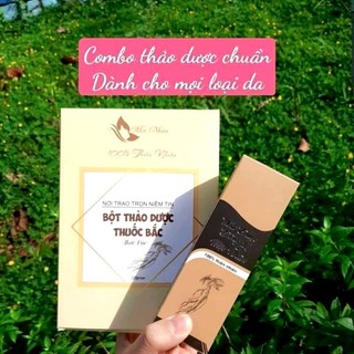 Combo đông y mộc nhân tái tạo da chuẩn thiên nhiên