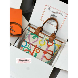 Túi H vải canvas sz 25 fullbox