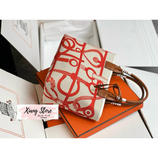Túi H vải canvas sz 25 fullbox