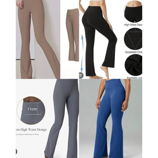 (Q2904) Quần thun thể thao dày ống loe (Size XS-XXL) - Thanh lý vnxk