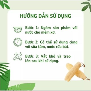 XƠ MƯỚP TỰ NHIÊN 100℅
