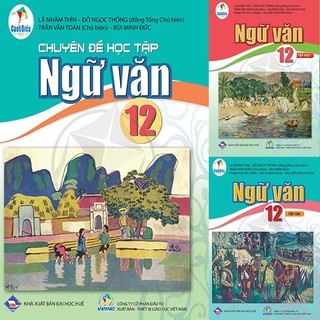 Sách - Combo 3 quyển Ngữ Văn lớp 12 Sách Giáo Khoa + Chuyên Đề - Cánh Diều