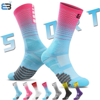 Tất vớ Thể Thao chống trơn cao cổ nam giới size 39-45 Bóng đá bóng rổ chạy bộ Sport 8 ( Chất siêu dày dặn )