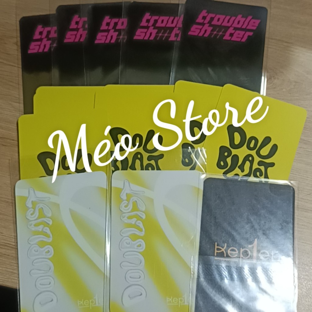 [Méo Store] KEP1ER Lucky Card off bo góc ngẫu nhiên test nhân phẩm