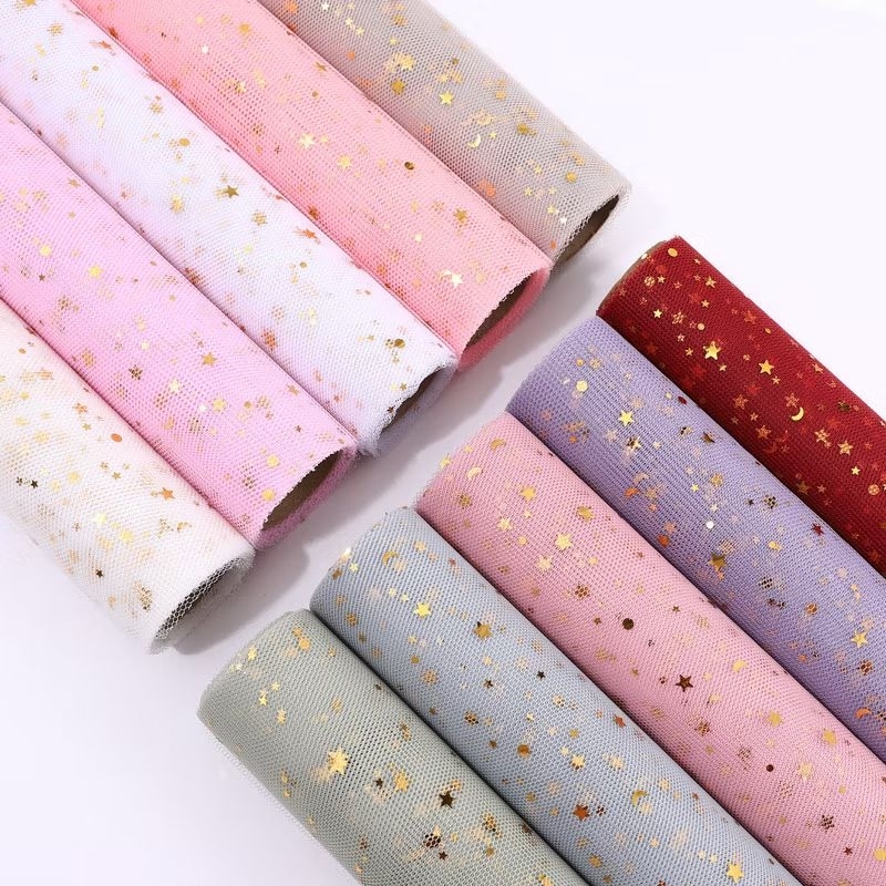 Lưới sao gói hoa cuộn dài 4,5m