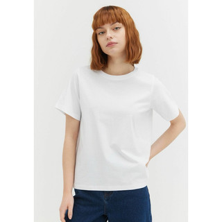 Áo Thun Trắng Nam Nữ Cổ Tròn Tay Ngắn Form Basic ALWAYS BLANKSHàng Xuất Xịn Chất Cao Cấp Cotton Co Giãn