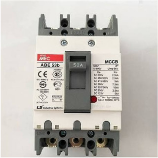 Aptomat khối 3 pha ls mccb abe chỉnh dòng 20a~250a