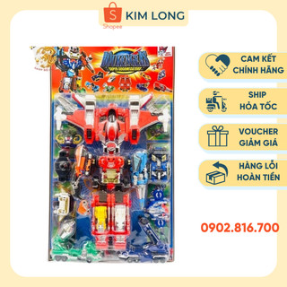 Vỉ ráp siêu nhân cơ động 0711 - siêu nhân sấm sét 0711 hàng sẵn