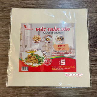 Giấy thấm dầu mỡ Hoàng Yến 24cm