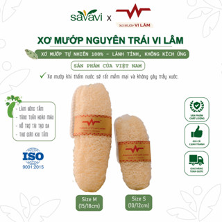 Xơ Mướp Nguyên Trái - Xơ Mướp Vi Lâm - Phiên Bản Truyền Thống 2 Cỡ