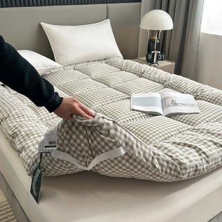Nệm topper phi lụa 3f IGUN BEDDING nhập khẩu cao cấp ( tặng kèm túi xách )