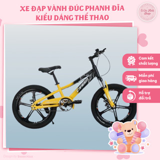 Xe đạp thể thao cho bé vành đúc phanh đĩa , xe đạp cho bé cao từ 7 tuổi