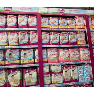 Tã Dán Trẻ Em Bobby Size M 46 Miếng ( M46 Cho Bé 6 Đến 11 Kg) - Bỉm Dán Bobby Size M