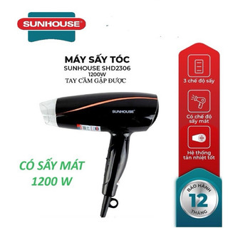 Máy Sấy tóc SunHouse SHD2306 Hàng chính hãng-lỗi 1 đổi 1 trong 1 tuần