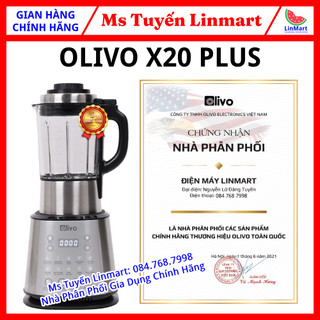 Máy Làm Sữa Hạt OLIVO X20 Plus - Thương Hiệu Mỹ (olivo cb20, olivo cb22, olivo x24)
