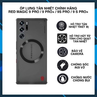 Ốp Lưng Tản Nhiệt Từ Tính Nubia Red Magic 9 Pro / 9 Pro+ / 9S Pro+ / S Pro+ ( Chính Hãng )