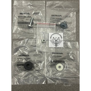 Bộ ốc bắt dè bảng số chắn bùn sau 92101060250a 17246gn5960 84905gn5910 9410306000
