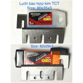 Lưỡi bào hợp kim TCT cao cấp, bào gỗ cứng - gỗ ké 82mm, 90mm  - ngành gỗ
