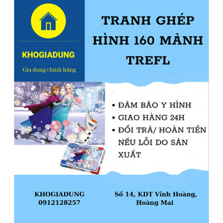 Tranh ghép hình 160 mảnh nhấp khẩu chính hãng Trefl (dành cho các bé trên 6 tuổi)