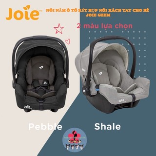 Nôi nằm ô tô kết hợi nôi xách tay trẻ em - JOIE GEMM SHALE ( HÀNG CHÍNH HÃNG )