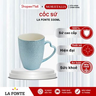 Cốc sứ la fonte men bóng - 011938-blu