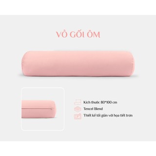 Vỏ gối nằm, vỏ gối ôm Tencel Blend Everon ( nhiều kích thước, chất liệu Tencel + Rayon)