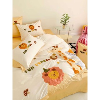 Bộ chăn ga gối lụa 100s luxury cho bé cực hot