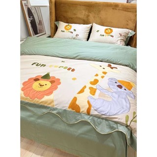 Bộ chăn ga gối lụa 100s luxury cho bé cực hot