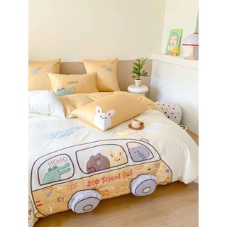 Bộ chăn ga gối lụa 100s luxury cho bé cực hot